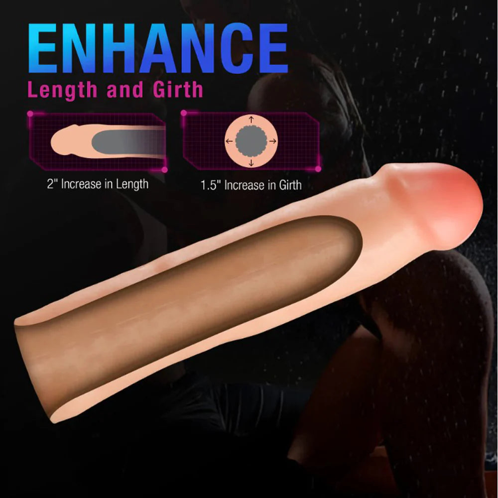 Performance 2.0" Silicone Penis Xtender / 1.5" Thicker