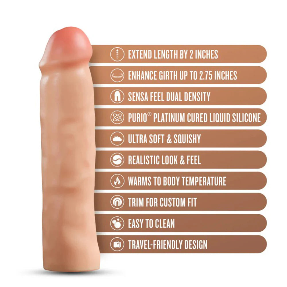 Performance 2.0" Silicone Penis Xtender / 1.5" Thicker