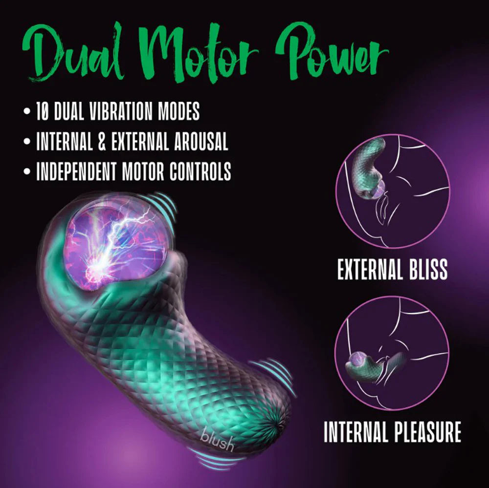Temptasia 'Enchanted Serpent' Dual Ended Vibe