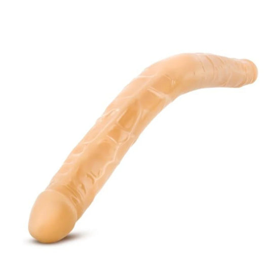 B Yours 16" Double Dildo -Beige