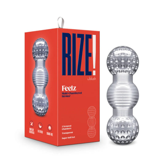 Rize" Feelz" Stroker -Clear