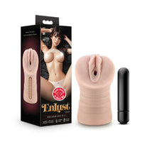 EnLust Ayumi 'Vibrating Stroker' -Beige
