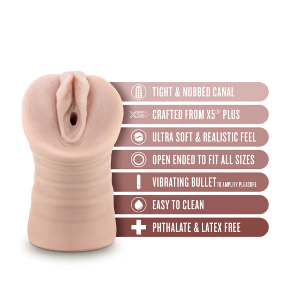 EnLust Ayumi 'Vibrating Stroker' -Beige