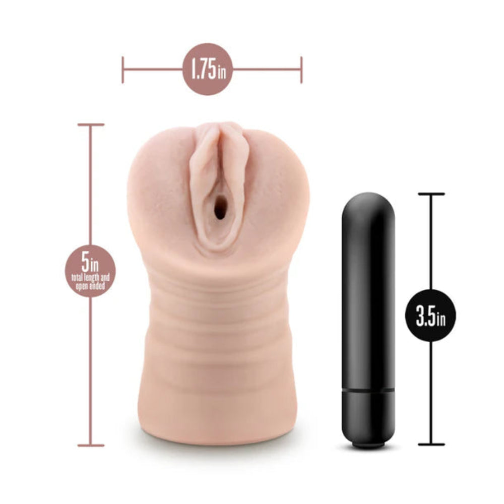 EnLust Ayumi 'Vibrating Stroker' -Beige