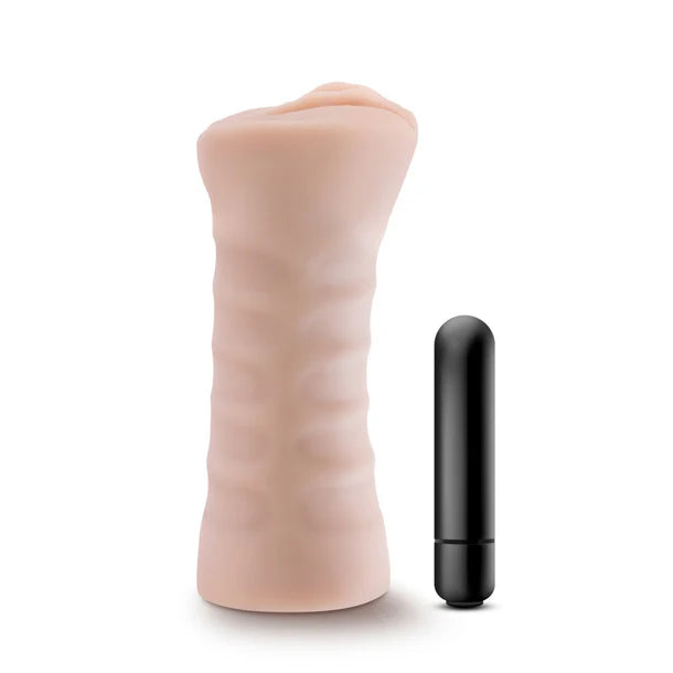 EnLust Ayumi 'Vibrating Stroker' -Beige