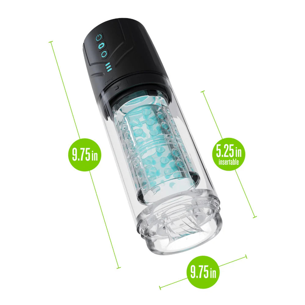 M for Men "Whirlwind Pro" Masturbator -Black