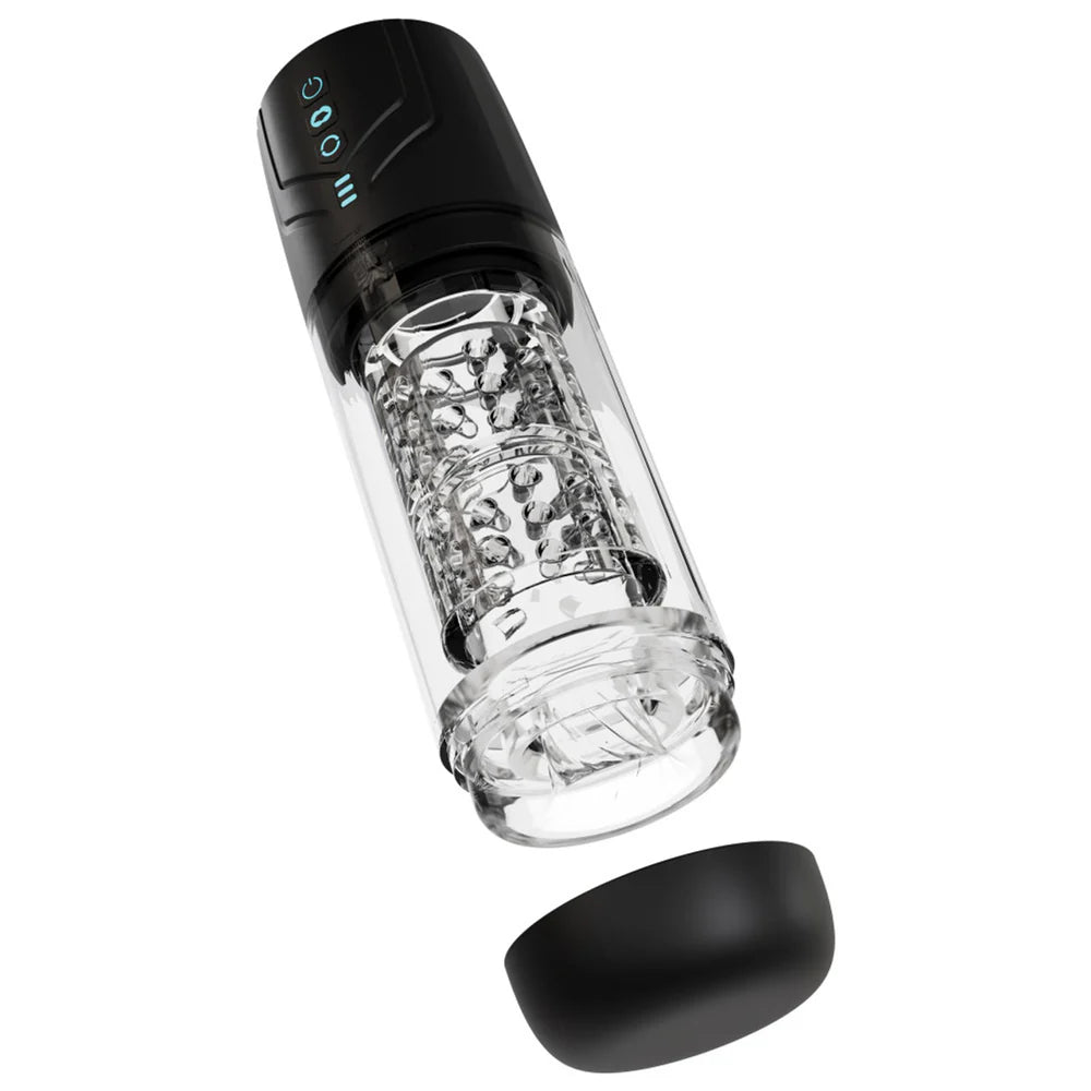 M for Men "Whirlwind Pro" Masturbator -Black