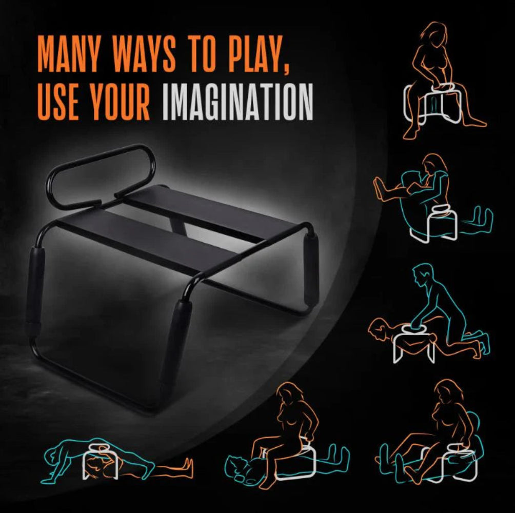 Temptasia "Surrender" Sex Chair -Black