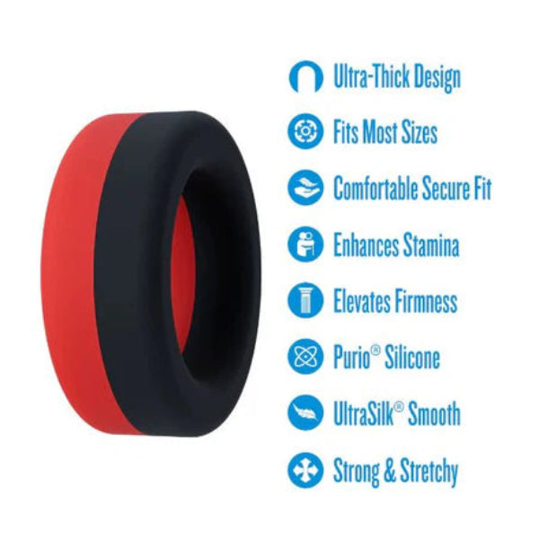 Performance Plus 'Takeoff' C/Ring -Red Black