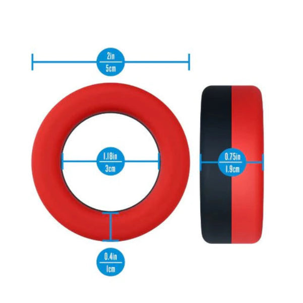 Performance Plus 'Takeoff' C/Ring -Red Black