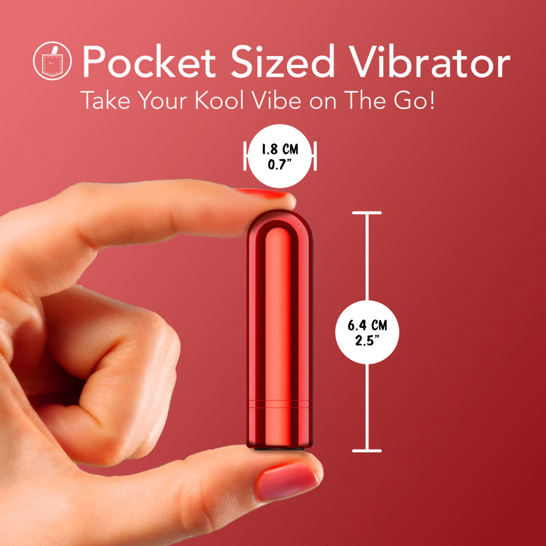 Kool Vibes Rechargeable Mini Bullet