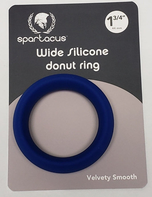 Spartacus  1.75" Wide Cock Ring -Blue