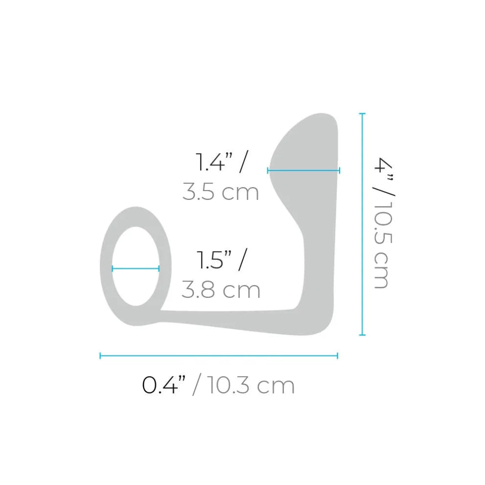 b-Vibe 'Ringer' Cock Ring & Prostate Plug
