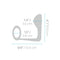 b-Vibe 'Ringer' Cock Ring & Prostate Plug