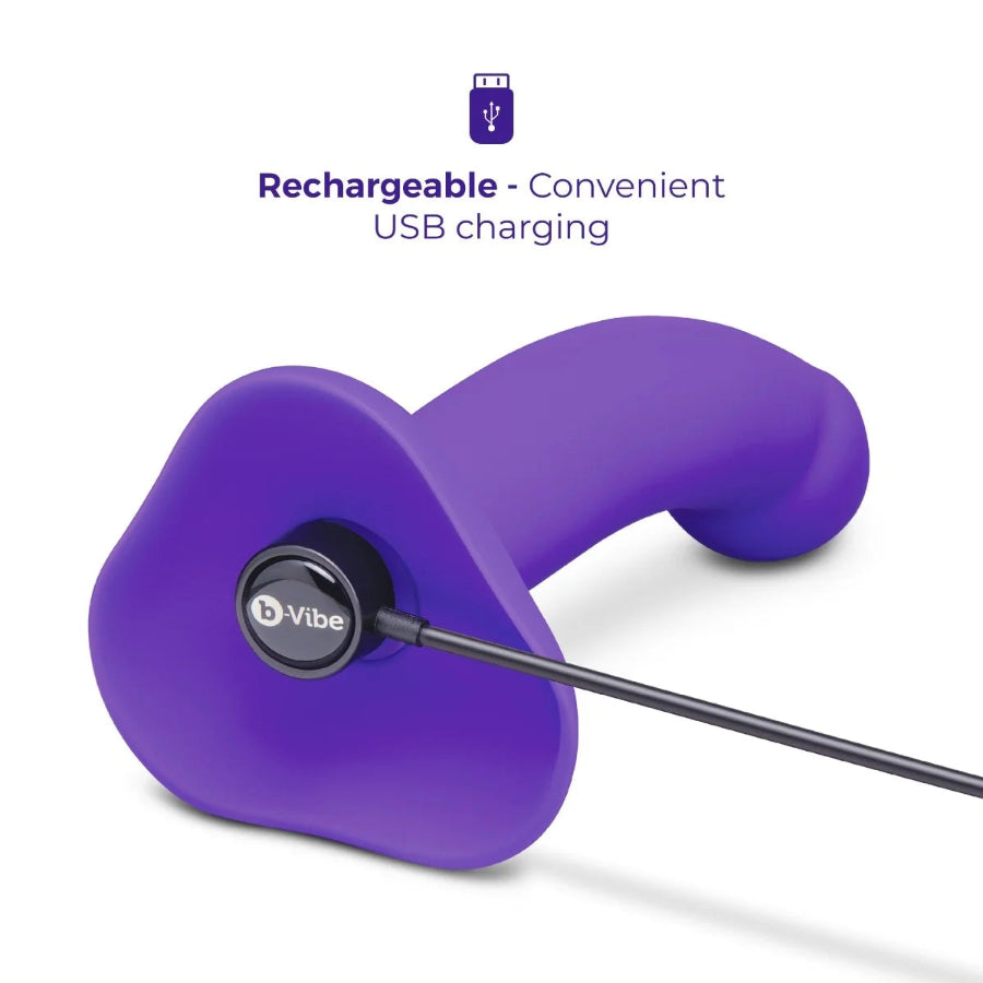 b-Vibe Vibrating Curved Strap-On Kit