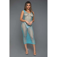 Be Wicked Unleash Me Dress - Turquoise