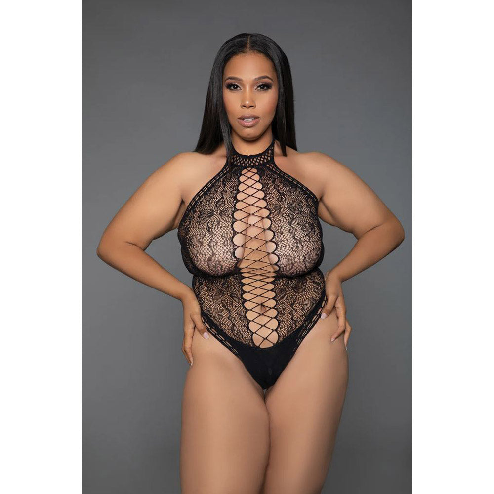 Be Wicked Unforgettable Nights Bodysuit - Black - Queen