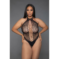 Be Wicked Unforgettable Nights Bodysuit - Black - Queen