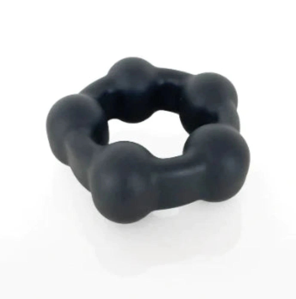 Steel Motion "Balls Liquid Silicone" Cock Ring