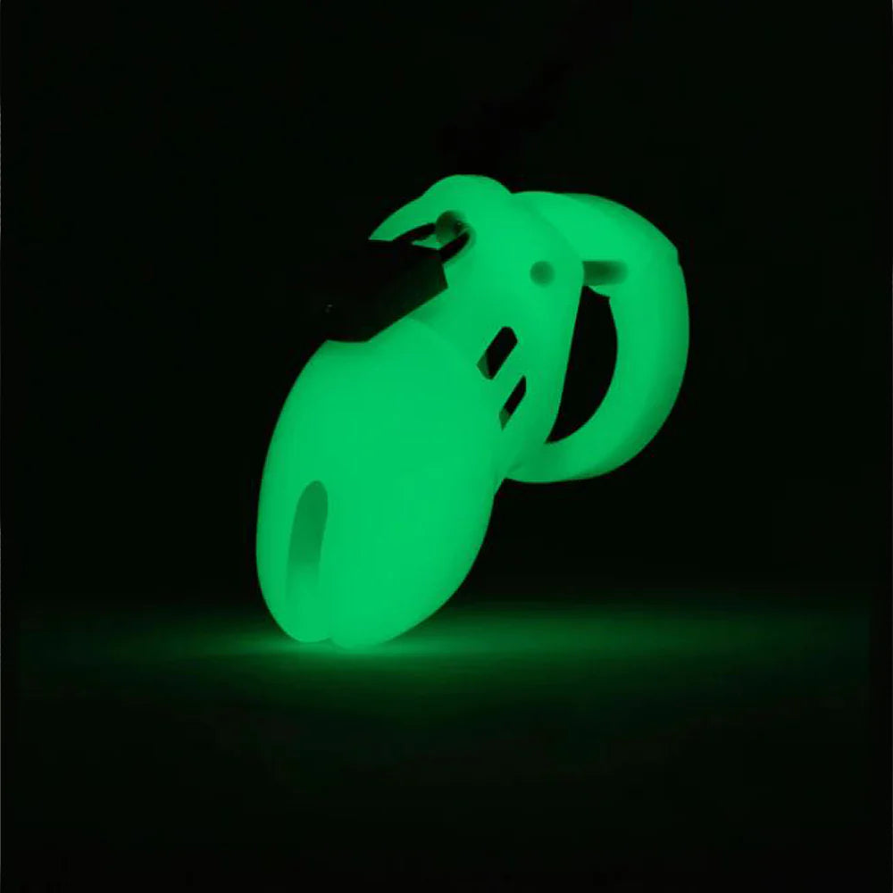 CB-6000S Cock Cage Kit -Glow in Dark