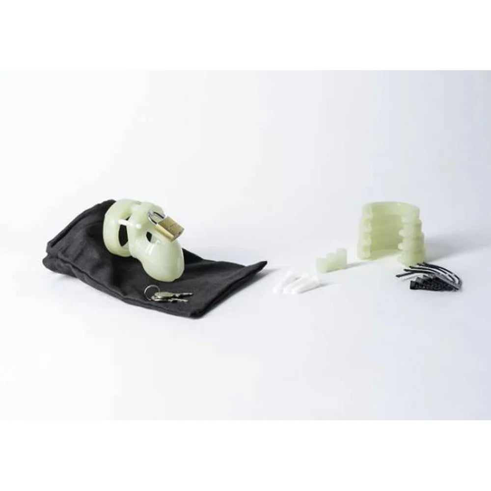CB-X "Mr. Stubb"  Glow in Dark -Cock Cage Kit