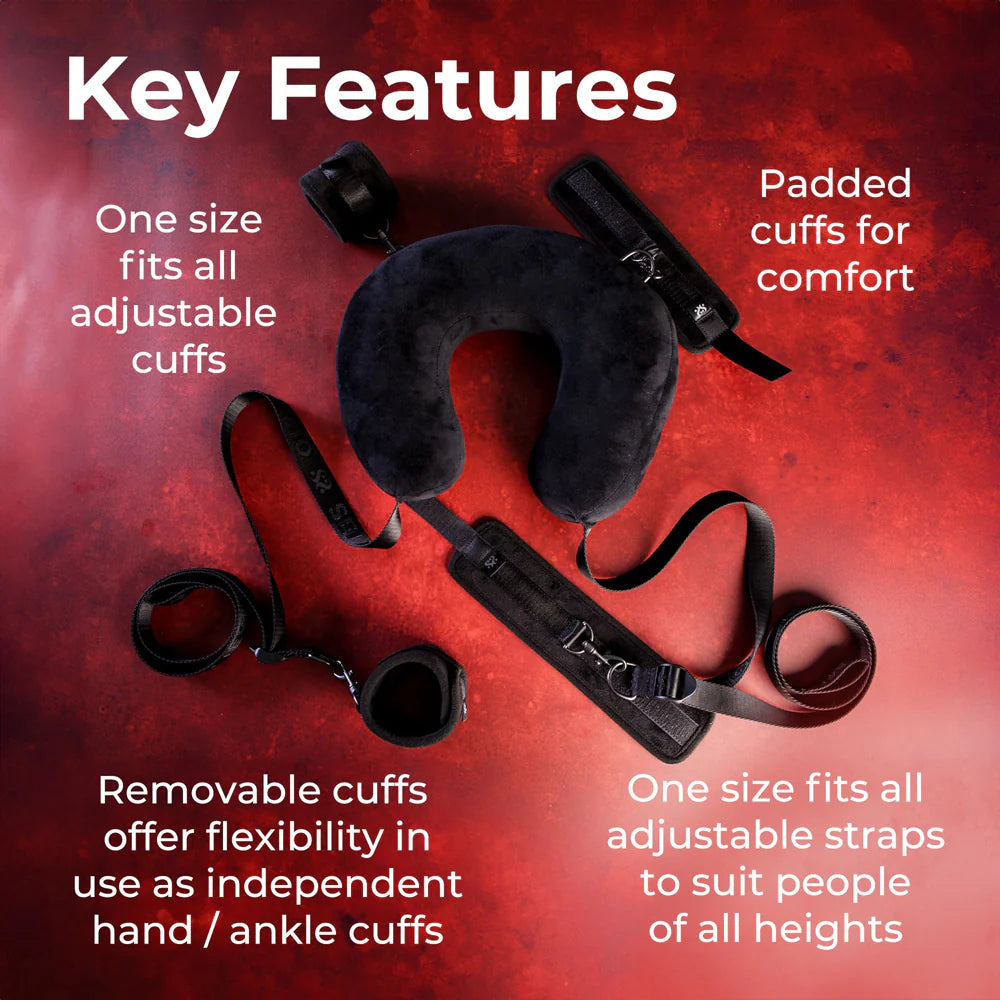 SEI MIO 'Comfortably in Control' Deluxe Sex Position Restraint System