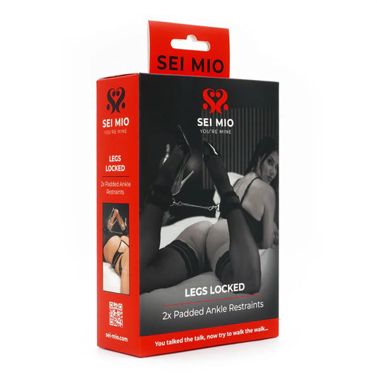 SEI MIO Legs Locked 2x Padded Ankle Restraints