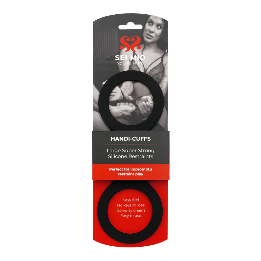SEI MIO "Handi-Cuffs" Silicone -Large