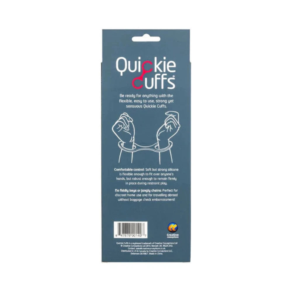 Quickie Cuffs - Medium - Black