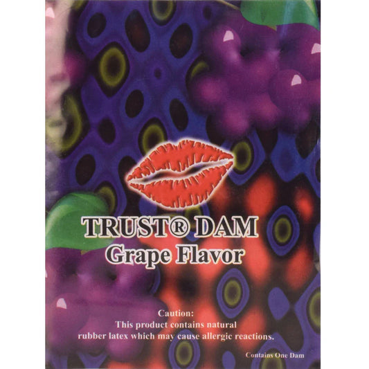 Trust Latex Dental Dam -Grape