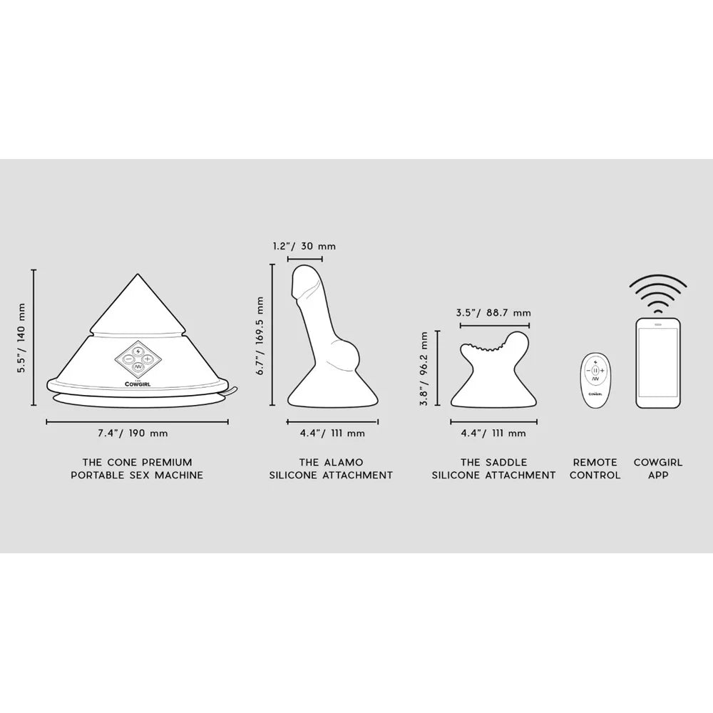 The Cowgirl Cone - App controlled Kit