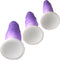 Simply Sweet 3-Piece Butt Plug Set -Purple