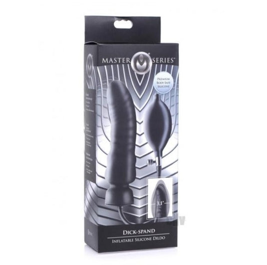 MS 'Dick-Spand' Inflatable Dildo -Black