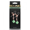 Bound ''G4'' Glows Nipple Clamps -Rose Gold