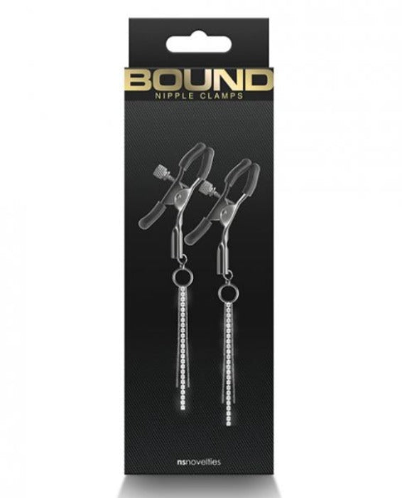 Bound 'D3' Nipple Clamps -Gunmetal
