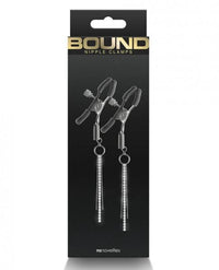 Bound 'D3' Nipple Clamps -Gunmetal