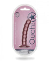 Ouch! 5&quot; Beaded G-Spot Dildo -Rose Gold
