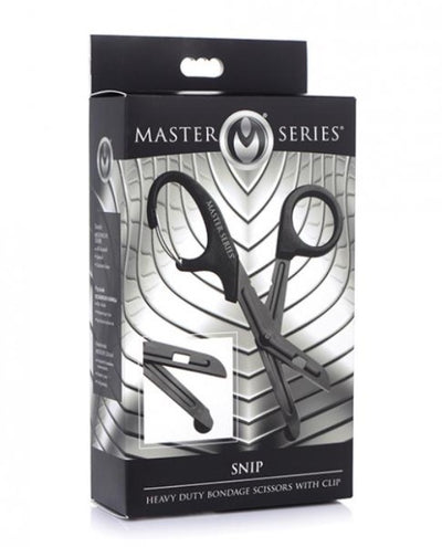Master Series "Bondage" Scissors -Black