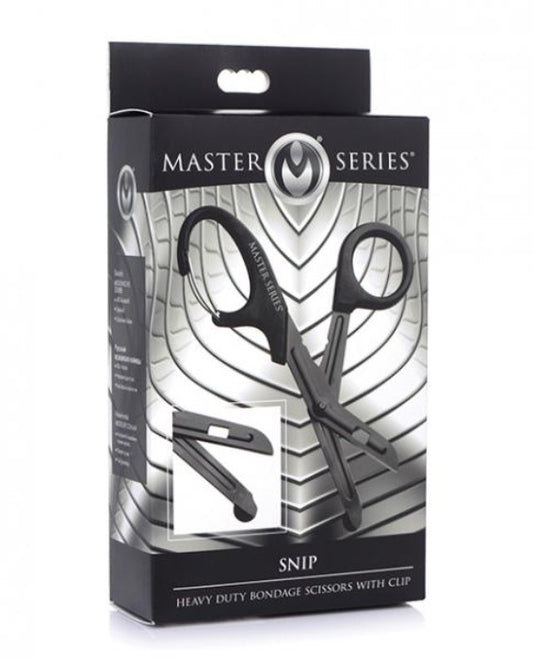 Master Series "Bondage" Scissors -Black