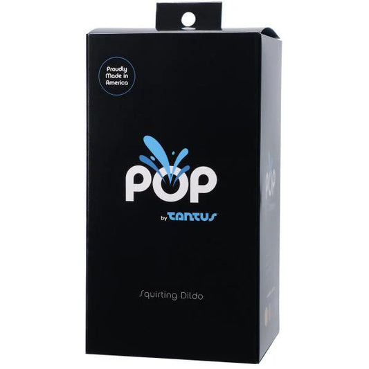 Tantus POP Squirting Silicone Dildo - Lagoon