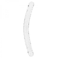 RealRock Crystal Clear Jelly 18" Double Dildo -Purple