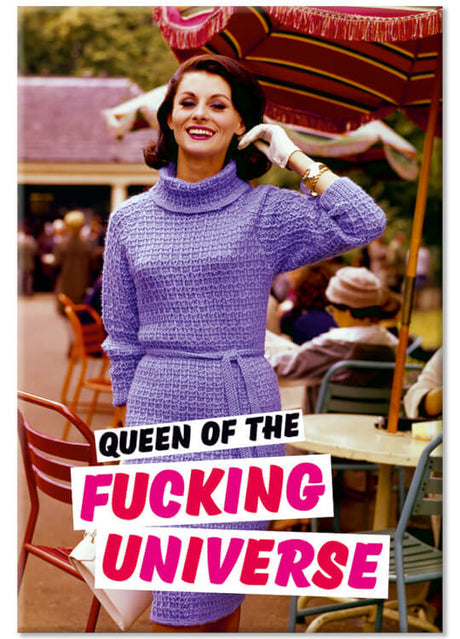 Queen Of The Universe Birthday Card