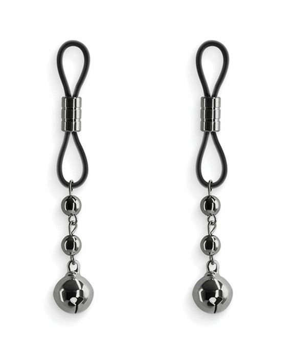 Bound Nipple Clamps "D1" –Gunmetal Gray