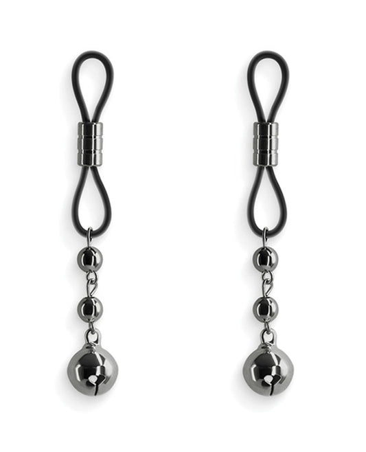 Bound Nipple Clamps "D1" –Gunmetal Gray