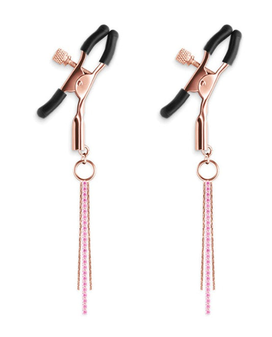 Bound "D3" Nipple Clamps -Rose Gold