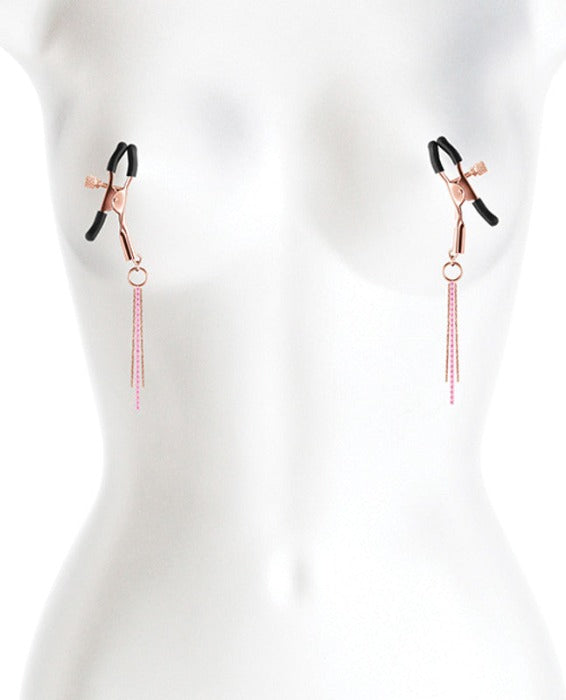 Bound "D3" Nipple Clamps -Rose Gold