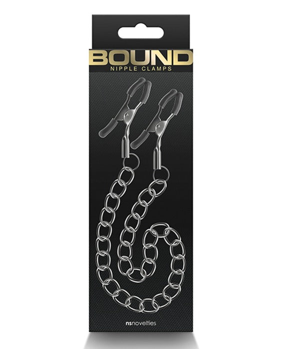 Bound 'DC2' Nipple Clamps -Gunmetal