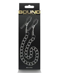 Bound 'DC2' Nipple Clamps -Gunmetal