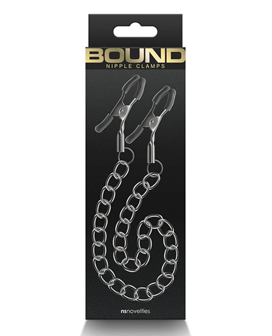 Bound 'DC2' Nipple Clamps -Gunmetal