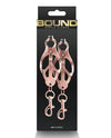 Bound ''C3'' Nipple Clamps -Rose Gold